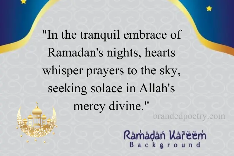ramadan shayari in english