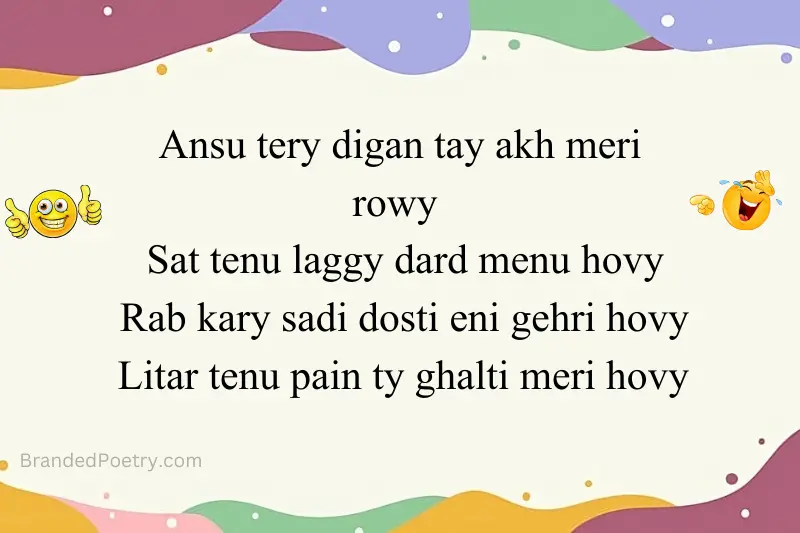 roman english punjabi funny poetry