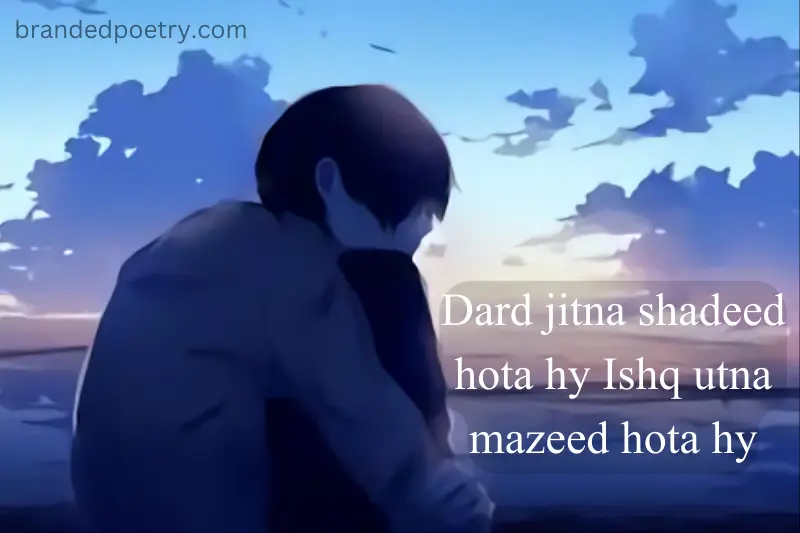 sad boy poetry in roman english about sad love