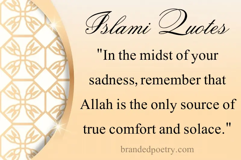 sad islamic quotes