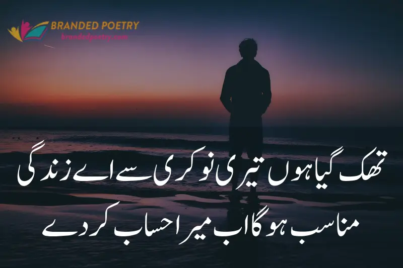 sad life poetry in urdu