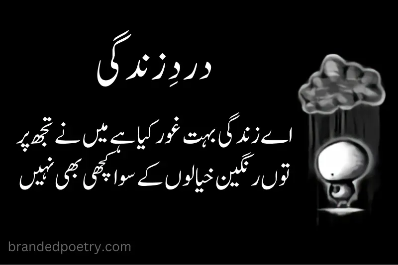 sad quote about life in urdu