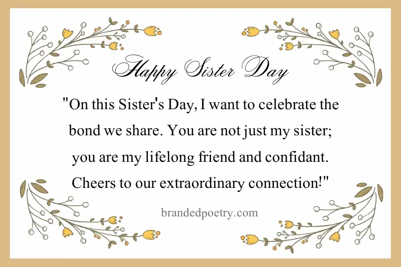 sister day quotes
