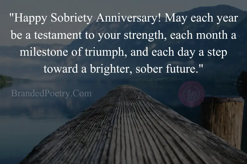 sobriety anniversary wishes