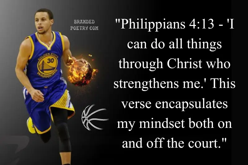steph curry bible verse