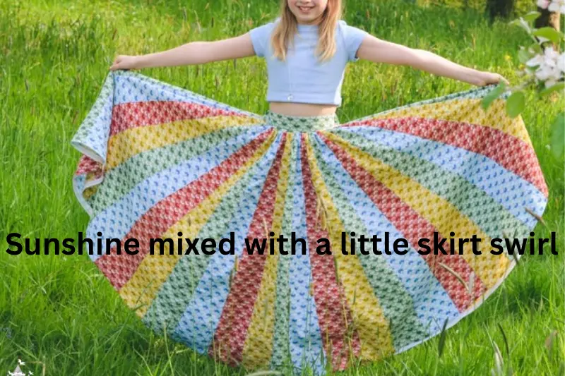 sunshine mixed with a little skirt swirl