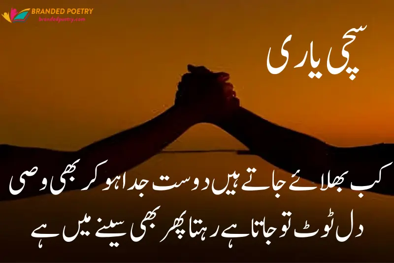 true friendship poetry in urdu