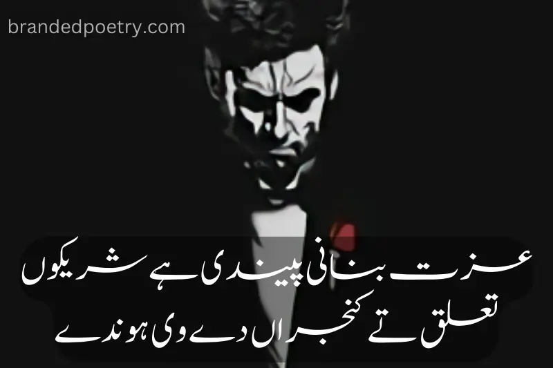 urdu punjabi attitude poetry in urdu